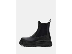Resim Guess Fergie Erkek Siyah Deri Bot FMFFERLEA10-BLACK 