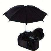 Resim 1 Adet DSLR Kamera Şemsiyesi - Güneş ve Yağmura Karşı Koruma, Kamera Montaj Delikli, Sağlam PU Yapı - Stüdyo, Seyahat Çekimleri için Profesyonel Fotoğrafçılık Ekipmanı - Çoğu Kamerayla Uyumlu, Çok Fonksiyonlu Tasarım, Kolay Kurulum Özellikli, Dayanıklı Poliüretan 