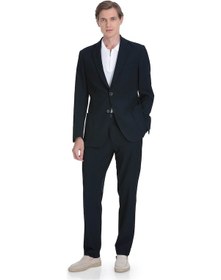 Resim Hatemoğlu Lacivert Slim Fit Mono Yaka Casual Takım Elbise 36286 Lacivert 