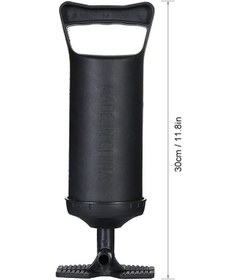 Resim Fastbuy İki Yönlü El Pompa, 3 Uçlu, Hızlı Hava Atım, Kaliteli Plastik Sünger Oyuncak, Airbedler İçin 