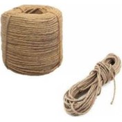 Resim Jüt Halat Dekor İpi 5 MM 60 M İp Halat İp Hasır İp Jüt Kendir 