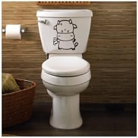 Resim TSC Wc Klozet için Su Aygırı Sticker Yapıştırma Model1 