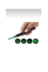 Resim abnturk 8 Başlıklı Pilli Güçlü Yeşil Poınter Lazer İşaretçi Kalem Lazer 