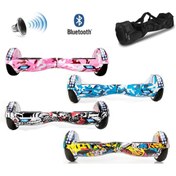 Resim Smartstore Üst Led Işık Smart Scooter Elektrikli Kaykay Hoverboard Bluetooth 