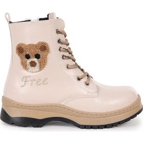 Resim Kiko Kids Termo Taban Kız Çocuk Bot 625 Kırışık Cilt Ten Ten Ten Rengi 