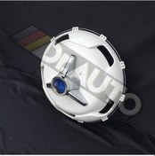 Resim 22.5 İnç Orta Boy Mavi Fırfırlı Jant Kapağı 4'lü Takım 