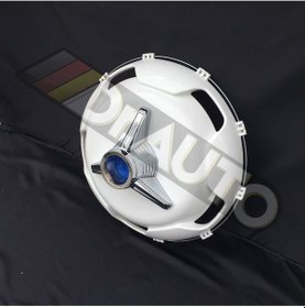 Resim 22.5 İnç Orta Boy Mavi Fırfırlı Jant Kapağı 4'lü Takım 