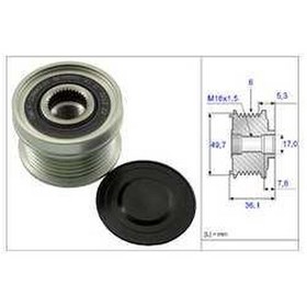 Resim Esse Oto - Varıo 612-613-812/ssangyong Alternatör Kasnağı 1996-2011 Ina 535 0134 10 A6041500460 