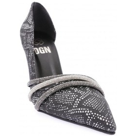 Resim Dgn Ysf-07-23y Kadin Silver Taş Bantli Abiye Ayakkabi YSF-07-1563-R11294 