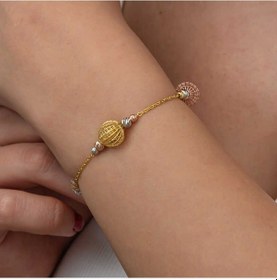 Resim Gümüş Renkli Toplu Dorika Kadın Bileklik 