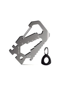 Resim Reedark Skyfox 12'li Çok Amaçlı Kredi Kartı Aleti, Anahtarlık Klipsli Ve Airtag Kılıflı 