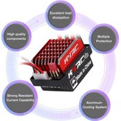 Resim Artfulabode Rc Mükemmel Kontrolcü İçin Hız Geeroyoo Fırçalı Esc Araçlar 60a 1/10 - Qs 