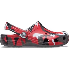 Resim Crocs Classic Geo Camo Clog Unisex Çocuk Terlik 211171 Çok Renkli 