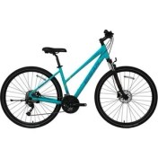 Resim Bisan Trx 8300 Kadro 45 cm 28 Jant 24 Vites m.disk(Turkuaz-Mavi) 