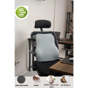 Resim Tekno Trust Çiçekli Ortopedik Bel Yastığı Sırt Minderi Visco Araç Bel Yastıgı Araç Sırt Yastıgı Ortopedik Yastı 