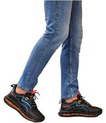 Resim YALINAYAK GML Crazy Şeffaf Comfort Taban Erkek Spor Sneaker Siyah Vizon 