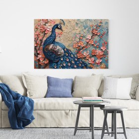 Resim Daldaki Tavus Kuşu - 100x70 