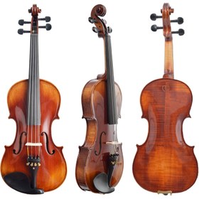 Resim Dominguez DVPG44-P1 Profesyonel Keman (4/4) | El Yapımı Hareli Akçaağaç Konser Sınıfı 