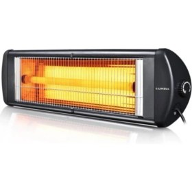 Resim Kumtel Luxell Ecoray 2300 W Ayaklı Infrared Isıtıcı Siyah Ufo Ayaklı Elektrikli Isıtıcı Kumtel 2300 Ecoray Ayaklı 