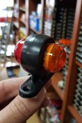 Resim Sedef Mini Takoz Led Lamba 12-24 Volt Sarı Kırmızı 5 Adet 