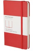 Resim Moleskine Large Plain Notebook Kirmizi (düz) Hardcover 