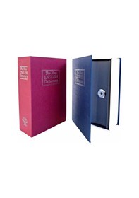 Resim Sptmgldı Kitap Görünümlü Gizli Kasa Büyük Boy Anahtarlı Kilitli Para Kasası 