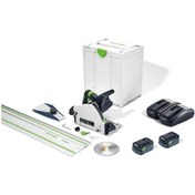 Resim Festool Tsc 55 Şarjlı + Klavuzlu Akulu Sunta Kesme Makinası 