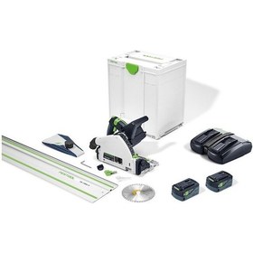 Resim Festool Tsc 55 Şarjlı + Klavuzlu Akulu Sunta Kesme Makinası 