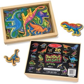 Resim Melissa And Doug Ahşap Mıknatıslı Dinozorlar 