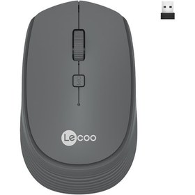 Resim Lecoo Ws202 Kablosuz 1200dpı 4 Tuşlu Optik Mouse Gri Ws202 