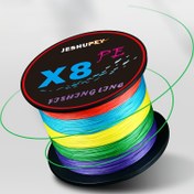 Resim 1 Rulo JESHUPEY X8 Örgülü PE Olta İpi, 300m/500m, Renkli - Isırma & Karışma Dirençli, Yüksek Dayanıklılık 6.8KG-39.92KG, Tatlısu & Tuzlu Su için Pürüzsüz Döküm, Çok Yönlü Olta Takımı | Geliştirilmiş Görünürlük İpi | Dayanıklı Olta İpi, Örgülü Olta İpi 