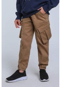 Resim Xo Kids Erkek Çocuk Pantolon 4-8 Yaş 24025 Kahve 