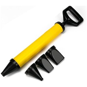 Resim Folinda 4 Bağlantılı Multifonksiyonel Gresleme Aleti: Beton Ve Harç İçin Dolgu, Tıkanıklık Tamiri - Abs Ve Paslanmaz Çelik 