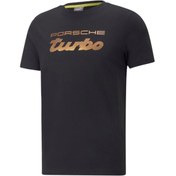 Resim Puma Pl Metal Energy Logo Tee Erkek T-shirt 