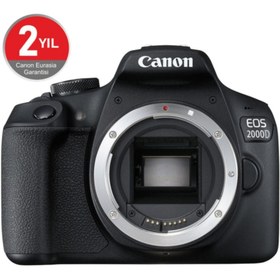 Resim Canon EOS 2000D Body DSLR Fotoğraf Makinesi 