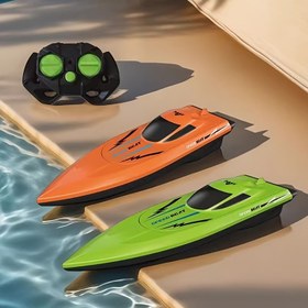 Resim Sıradışı Uzaktan Kumandalı Tekne, Yarış Propeller Elektrikli Hız Teknesi Modeli, Uzaktan Kumandalı Oyuncak Tekne, Karşılaştırmazlık Olmadan Çoklu Tekne Yarışı, Çarpışma Dayanıklı Gövde ve Dik Durma Tasarımı ile Yüksek Hızlı Uzaktan Kumandalı Hızlı Tekne, Çocuklar için Doğum Günü Hediyesi olarak Uygun, Tatil Hediyesi 