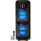 Resim Sunix 20W 4500 Mah 8"x2 Woofer Taşınabilir Bluetooth Hoparlör BTS-350 