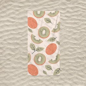 Resim MARTE HOME MEYVE DESEN BASKILI PLAJ HAVLUSU 