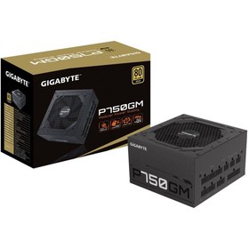 Resim Gigabyte Gp-p750gm V2, 750w, 80 Gold, Full Modüler, Gamıng Power Supply 