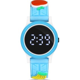 Resim POLO55 Mavi Renkli Figürlü Kordon Dijital Çocuk Kol Saati 