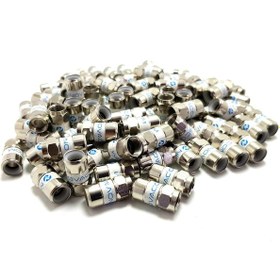Resim Novacom Sıkmalı Kolay F Konnektör Rg6 100 Adet 