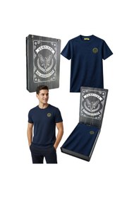 Resim Fenerbahçe Erkek Tribün Waffle T-shirt Lazer Kutu Lacivert 