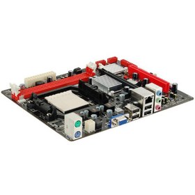 Resim Biostar A780l3b Ddr3 Pcıe 16x V2.0 Am3 Matx Fx Işlemcileri Desteklemez 