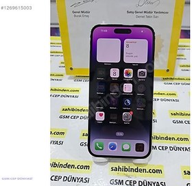 Resim Apple iPhone 14 Pro Max İkinci El YD | 256 GB | Mor 