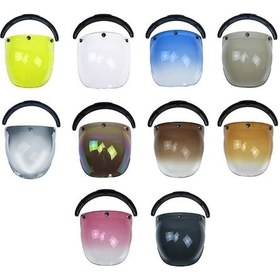 Resim Pazly Yellow Vizör Uv Rüzgarlık Reedark Lemon Koruma Kabarcık İçin Gringo&bonanza Biltwell Bağlantılı Anti-sis, 3 - Na Lemon Yellow 