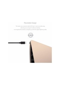 Resim Alfais 5109 Usb Type-C 3.1 To Usb 3.0 2 Metre Çevirici Dönüştürücü Adaptör Kablosu 