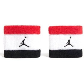 Resim Jordan Wristbands 2 Pk Terry Unisex Beyaz Basketbol Bileklik J.100.4300.667.OS 
