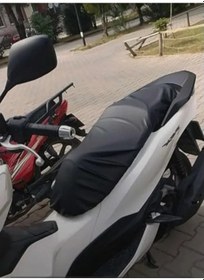Resim Motosiklet Deri Sele Kılıfı Örtüsü Rks Newlight 125 Uyumlu 0000 