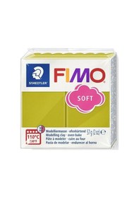 Resim Staedtler Fimo Polimer Kil 57gr Soft Modelleme Kili Çim Yeşili / 
