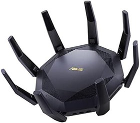 Resim ASUS RT-AX89X WIFI6 Dual Band Gaming Extendable Router-4G 5G Mobile Tethering-AiProtection 